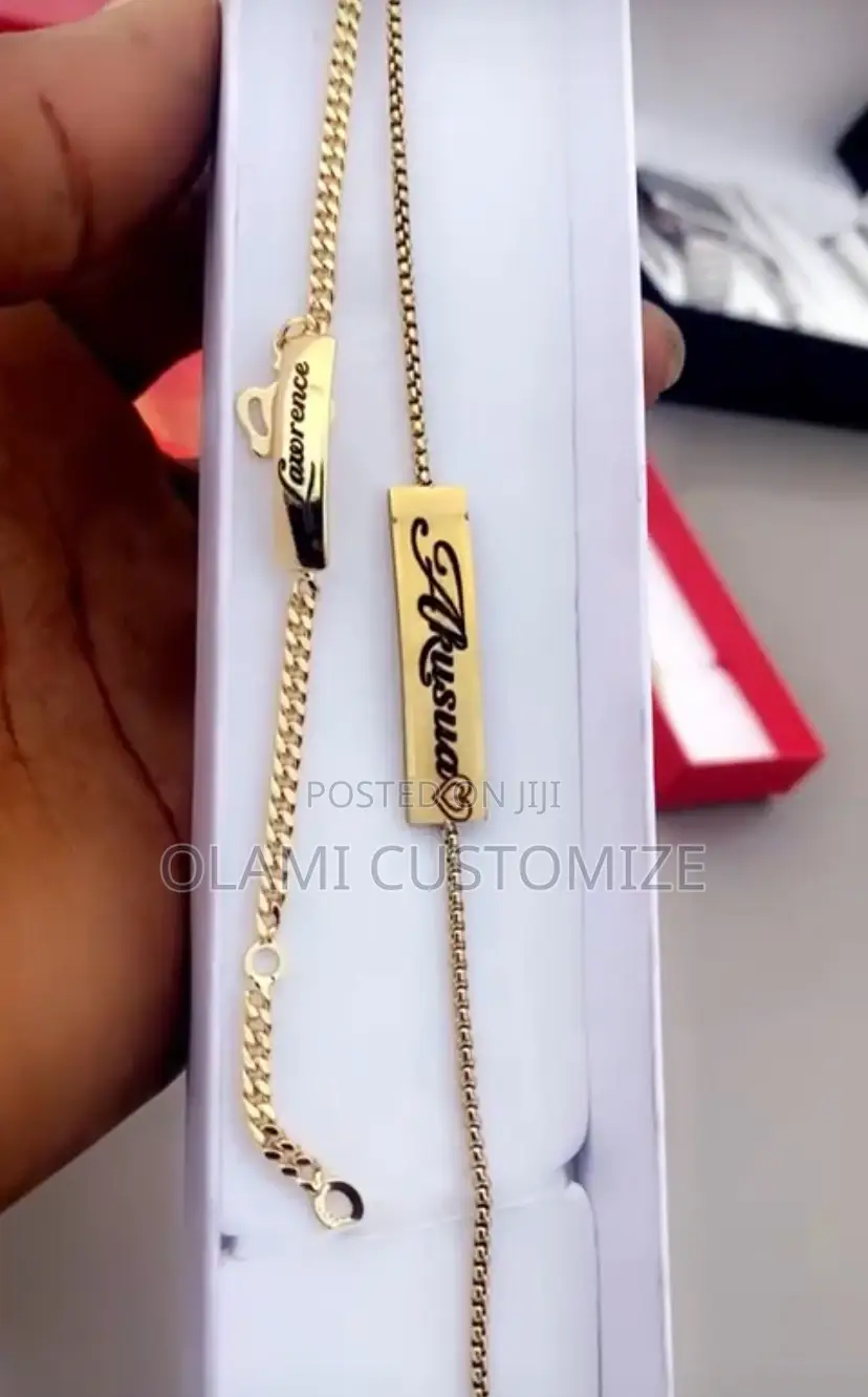 Customized Necklaces and Bracelets