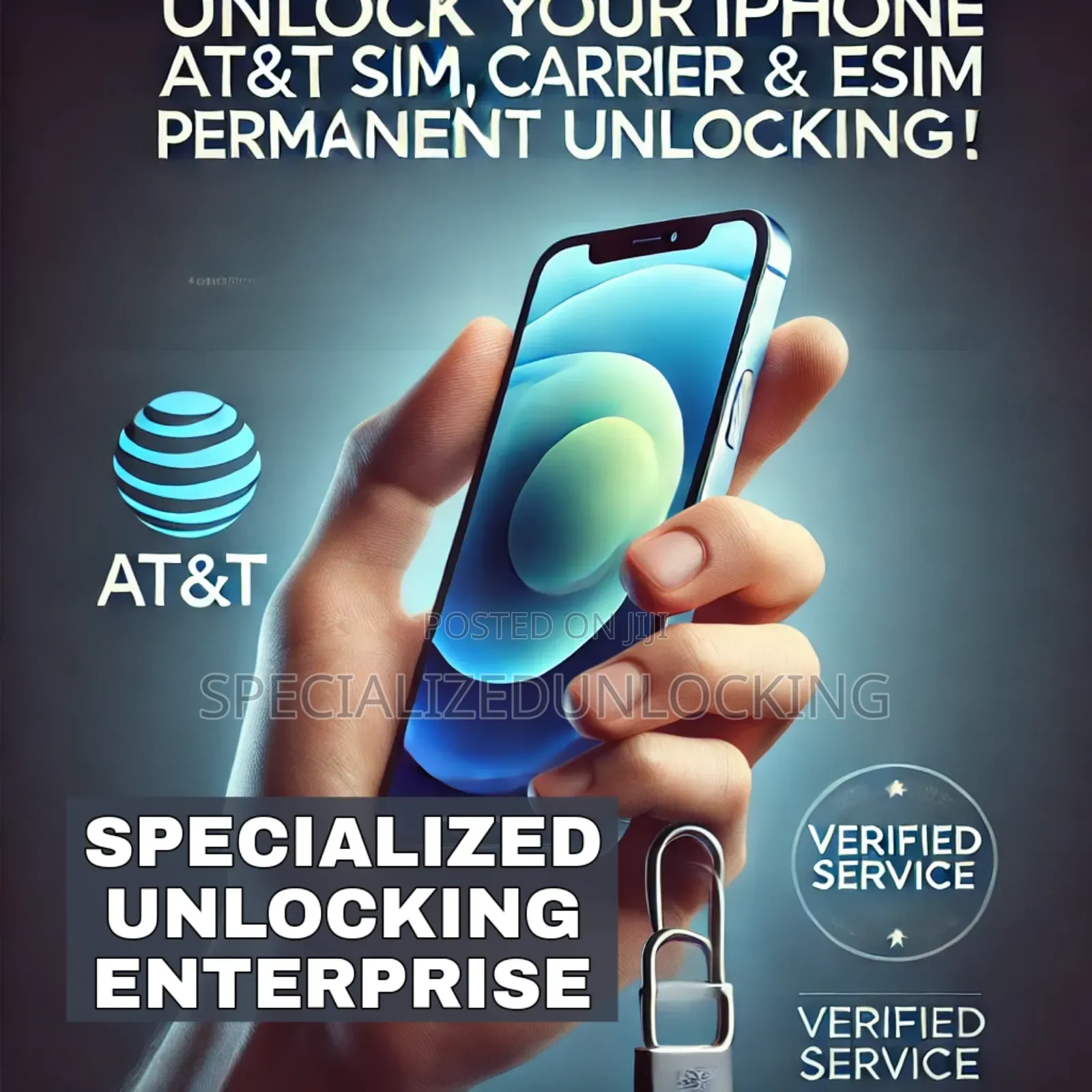 All iPhone Att Sim Carrier Esim Unlock Permanently