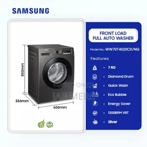 Discount Price Samsung Front Load Washing Machine - 7kg New