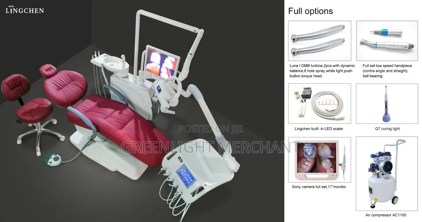 Modern Dental Chair Complete Setup