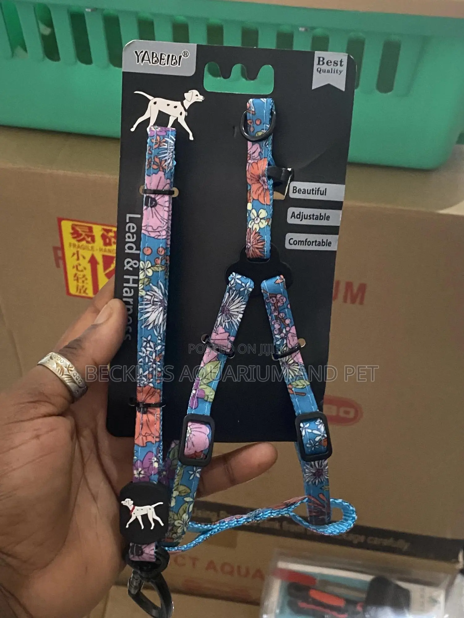 Package Harness With Leash