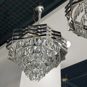 Silver E14 Chandelier Light.