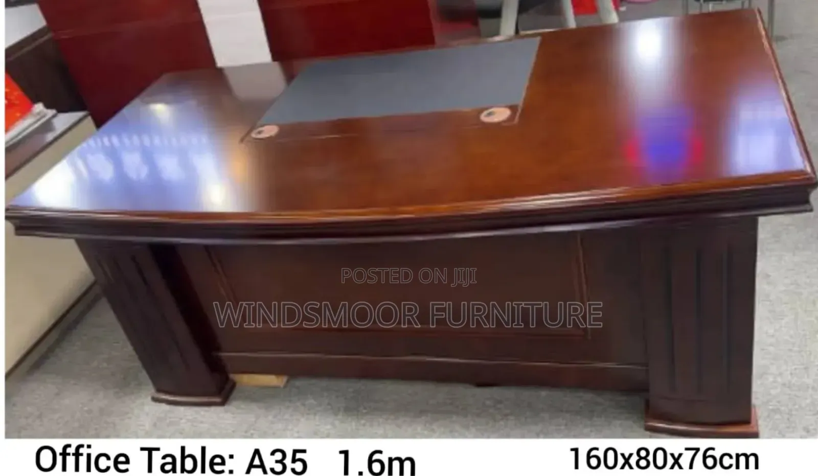 Well Polished and Hefty 1.6metre Executive Office Table in Accra ...