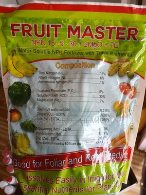 Fruit Master Fertilizer