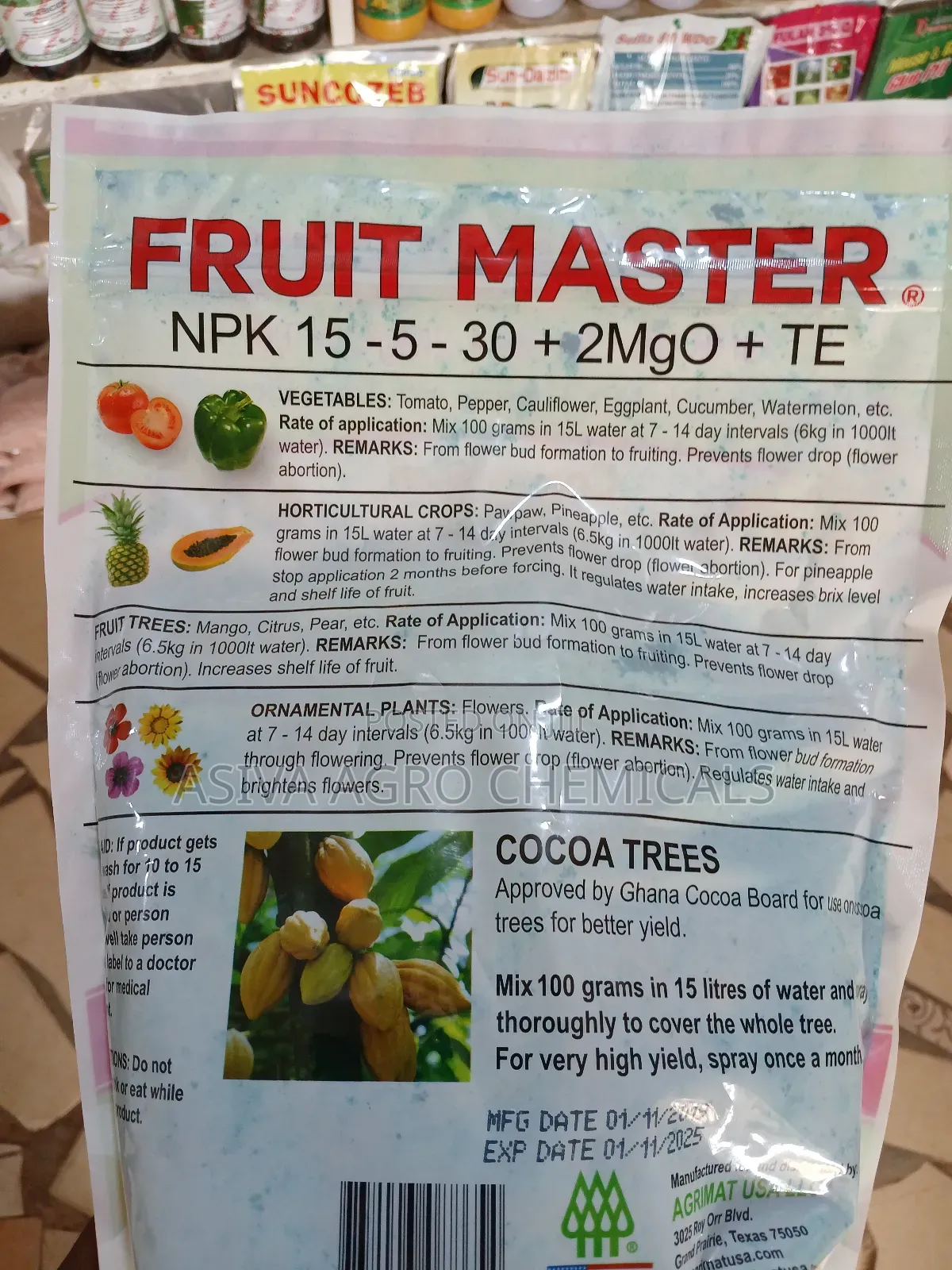 Fruit Master Fertilizer