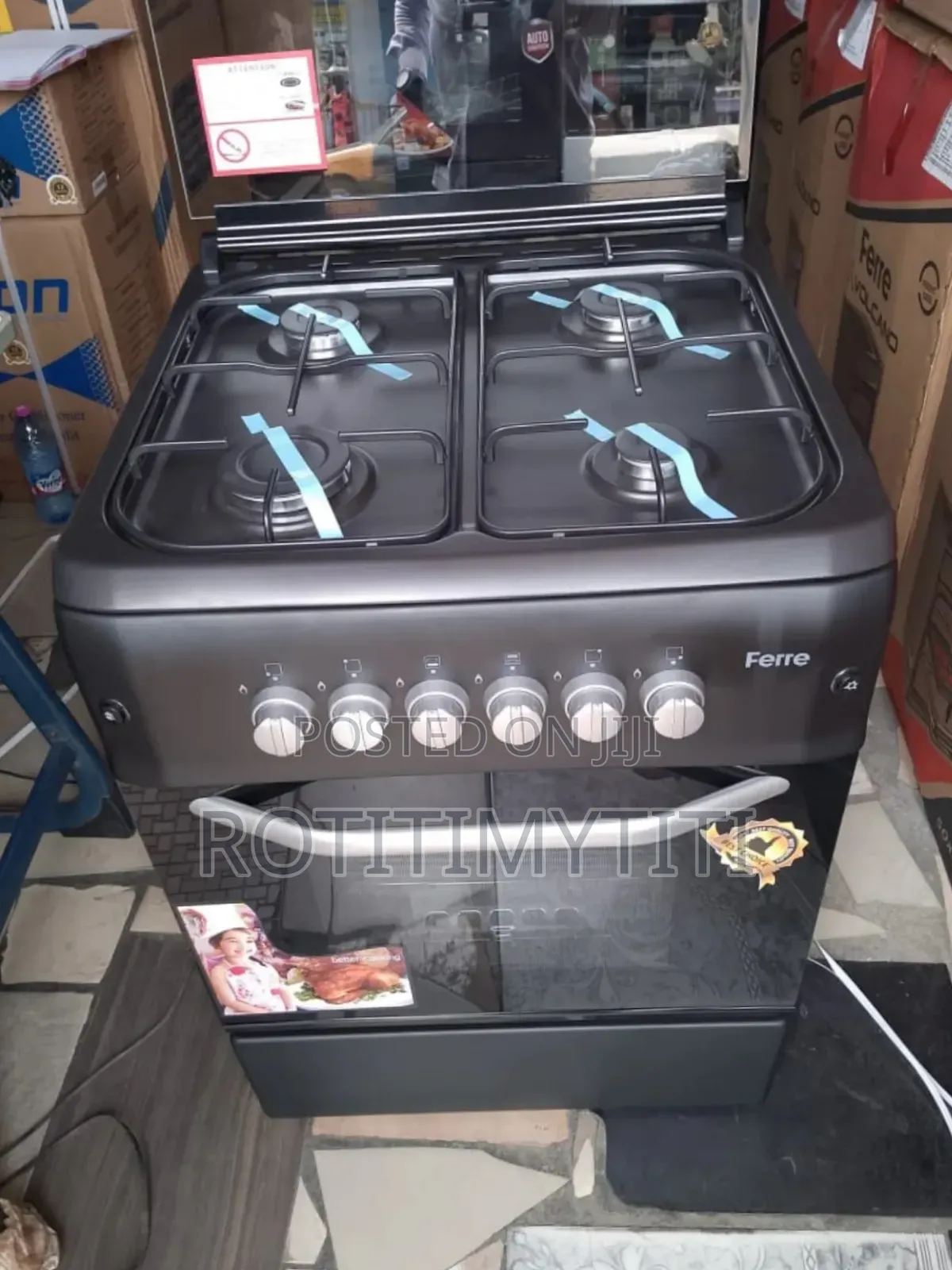 Cook Smarter and Amazing With Ferre 60x60cm Gas Burner