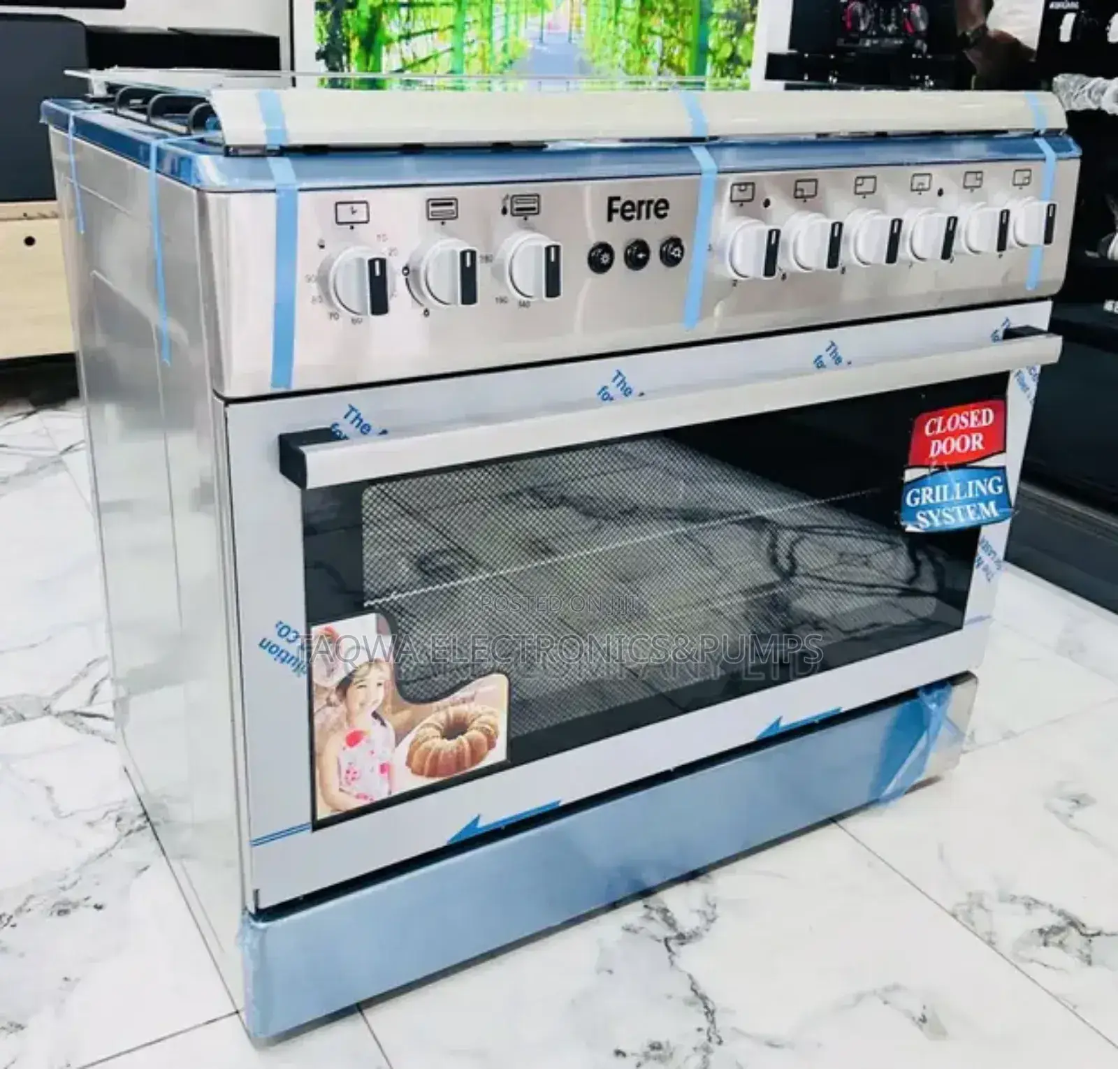 Ferre 60x90 Gas Cooker