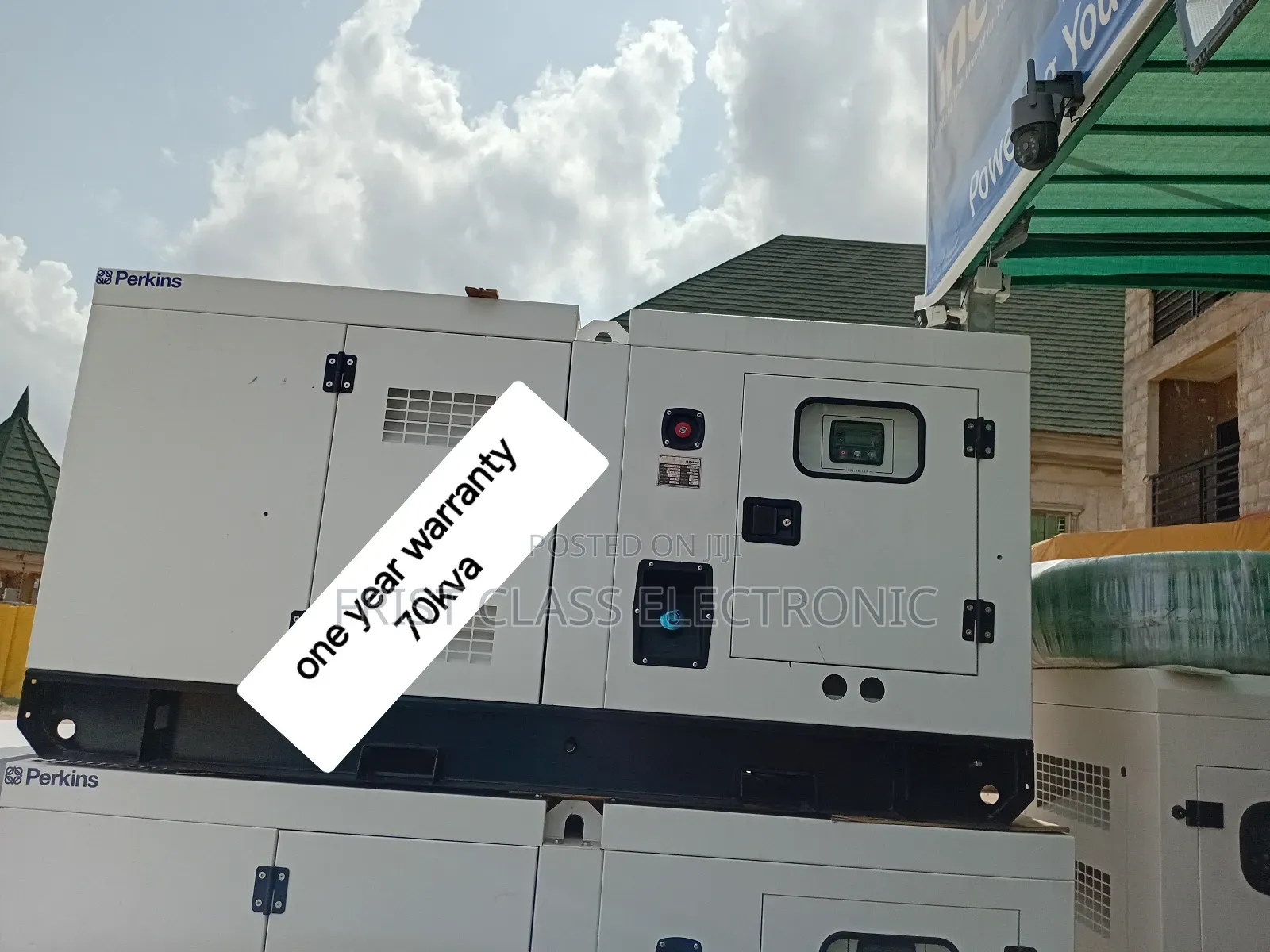 Emergency Home Standby 70kva Silent Diesel Generator