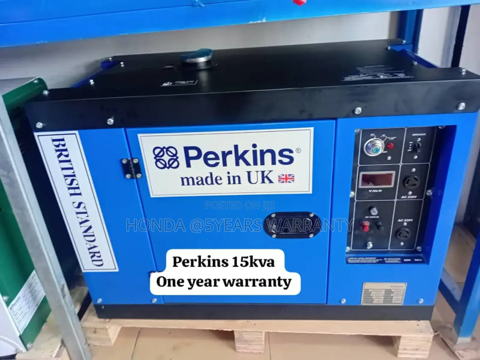 Single Phase Perkins 15kva Silent Diesel Generator
