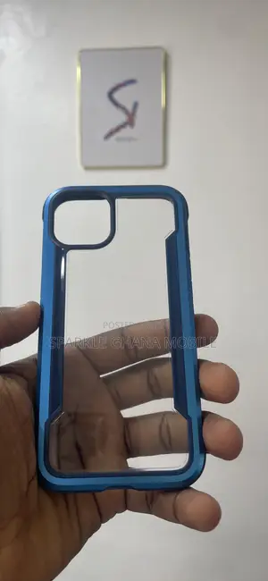 iPhone 13 Blue Transparent Case