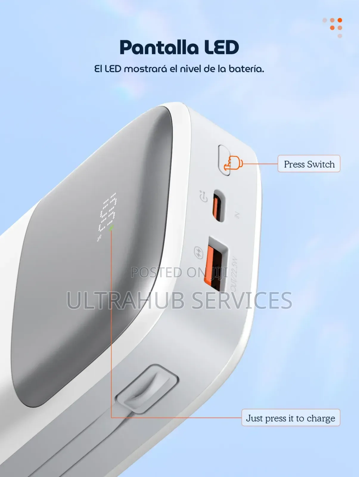Ldnio Pq20 20000mah 22.5w Fast Charging Power Bank