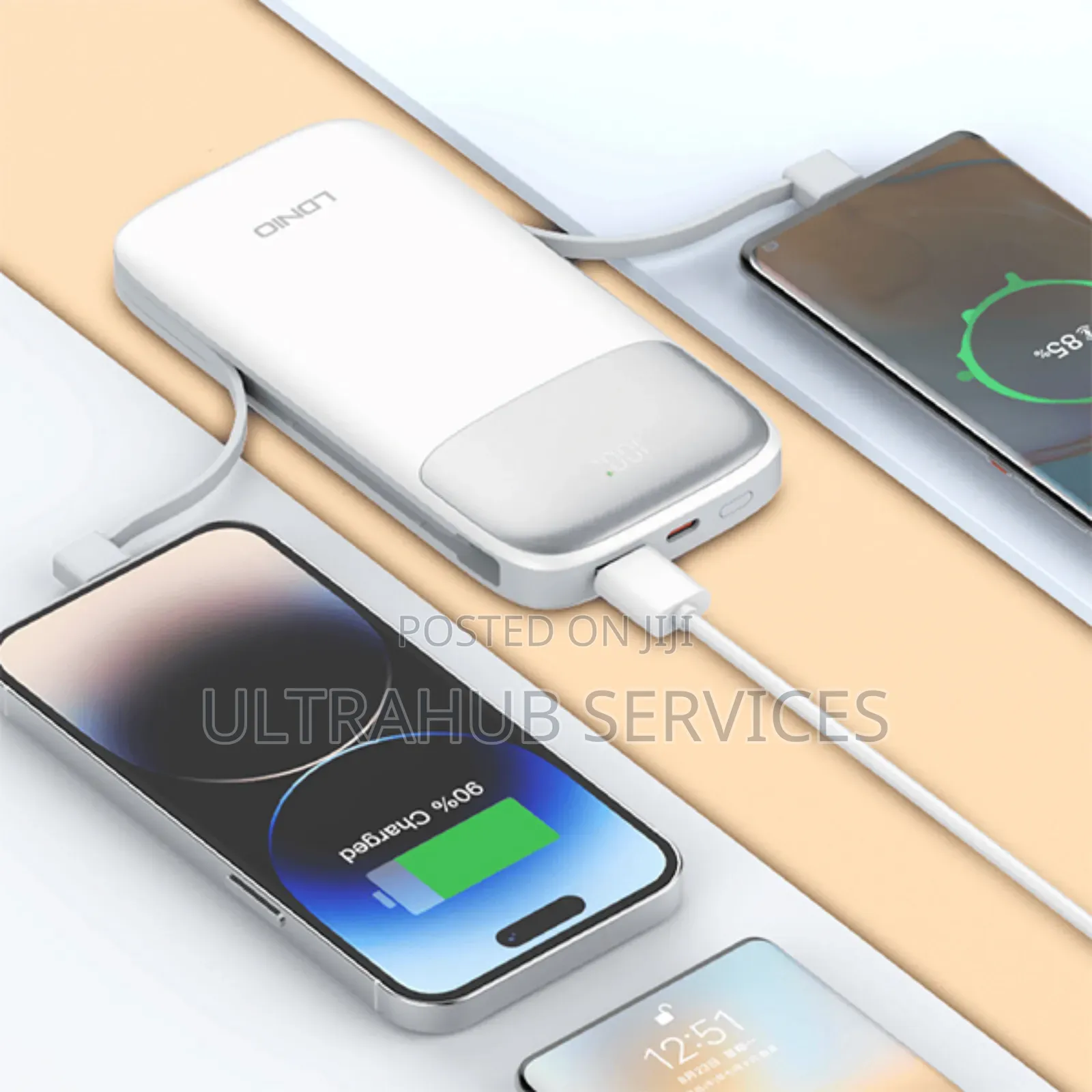 Ldnio Pq20 20000mah 22.5w Fast Charging Power Bank
