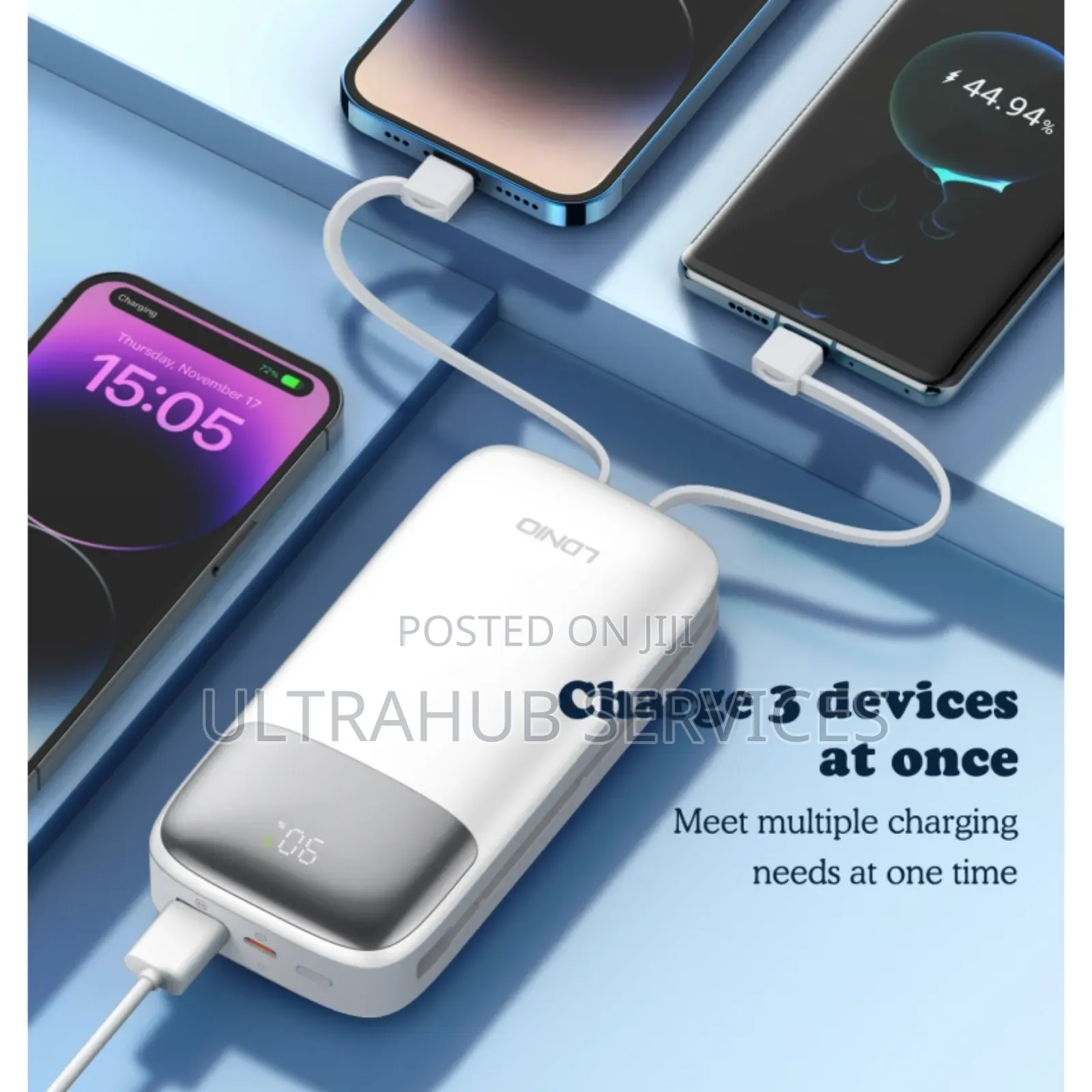 Ldnio Pq20 20000mah 22.5w Fast Charging Power Bank
