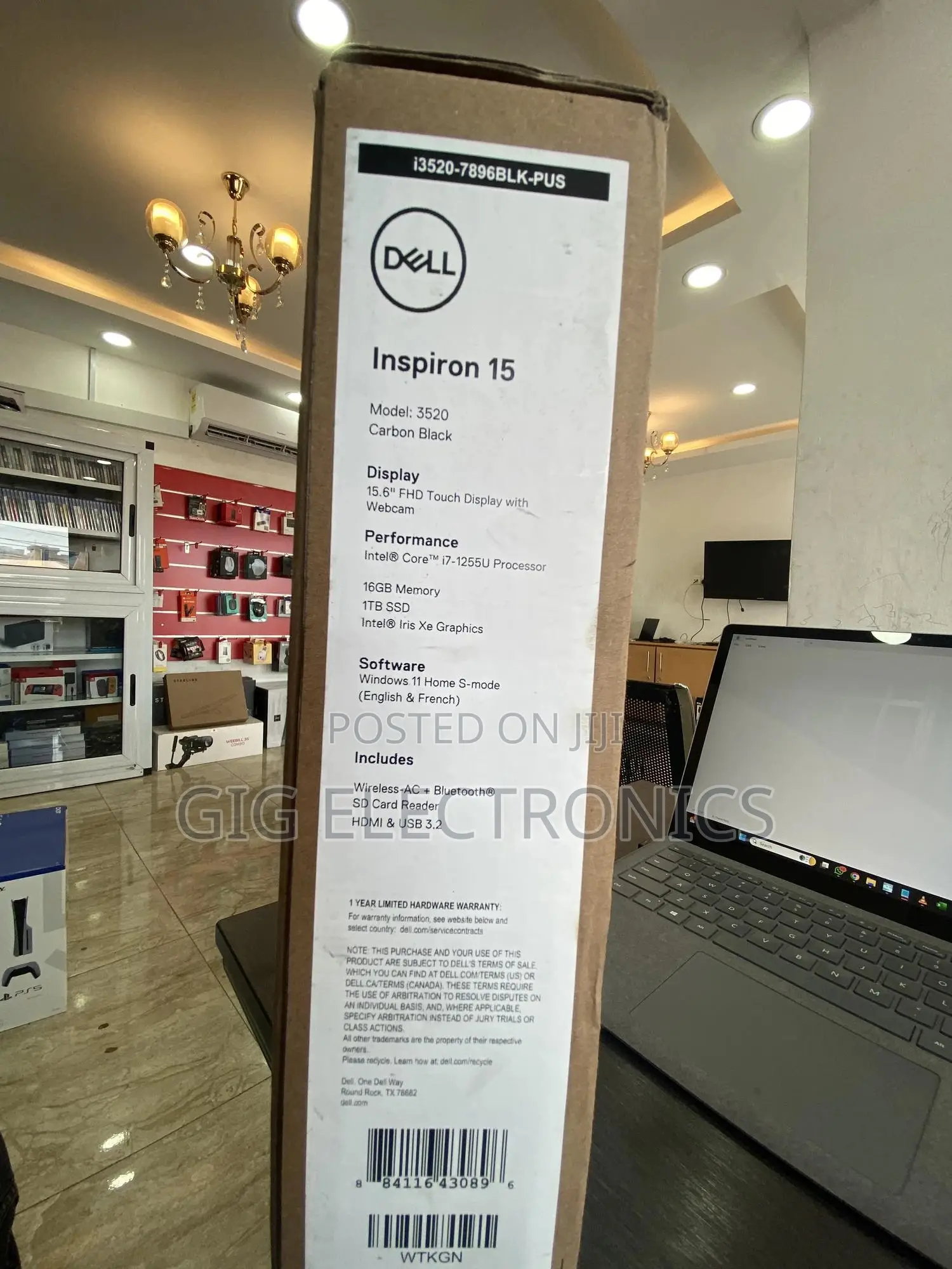 New Laptop Dell Inspiron 15 16GB Intel Core i7 SSD 1T