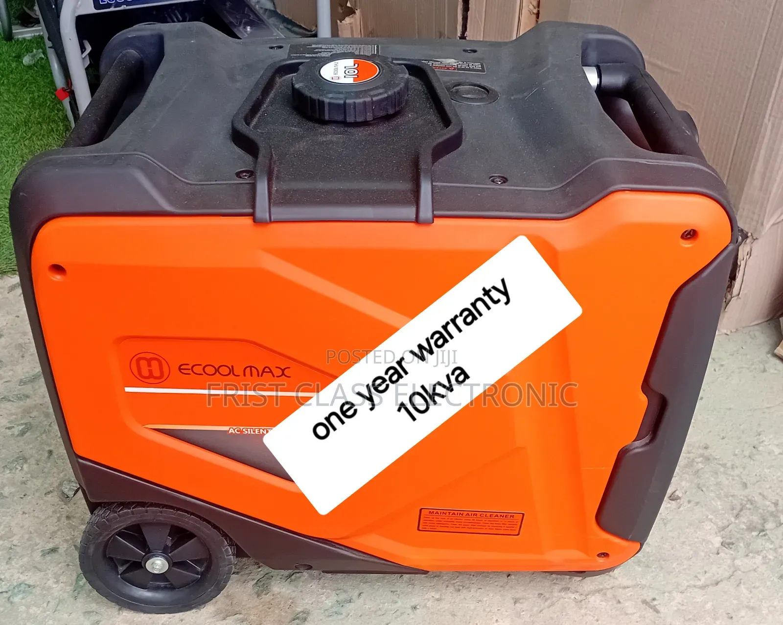 Less Fuel Consumption 10kva Silent Petrol Generator