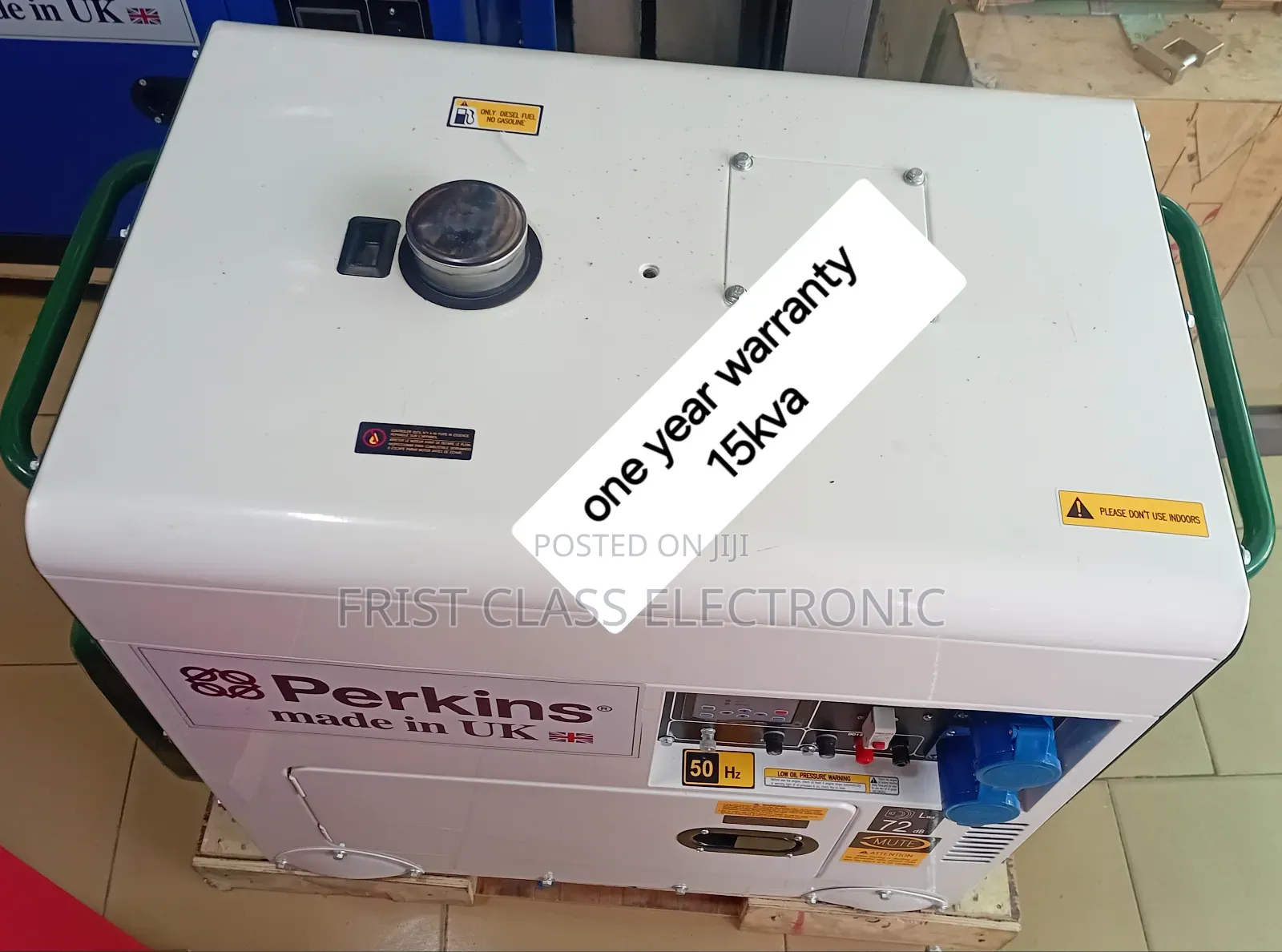High Efficiency 15kva Silent Diesel Genset