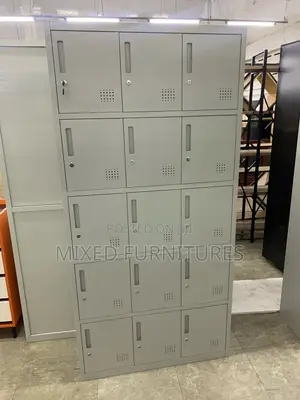 15 Door Lockers Cabinet for Office and School