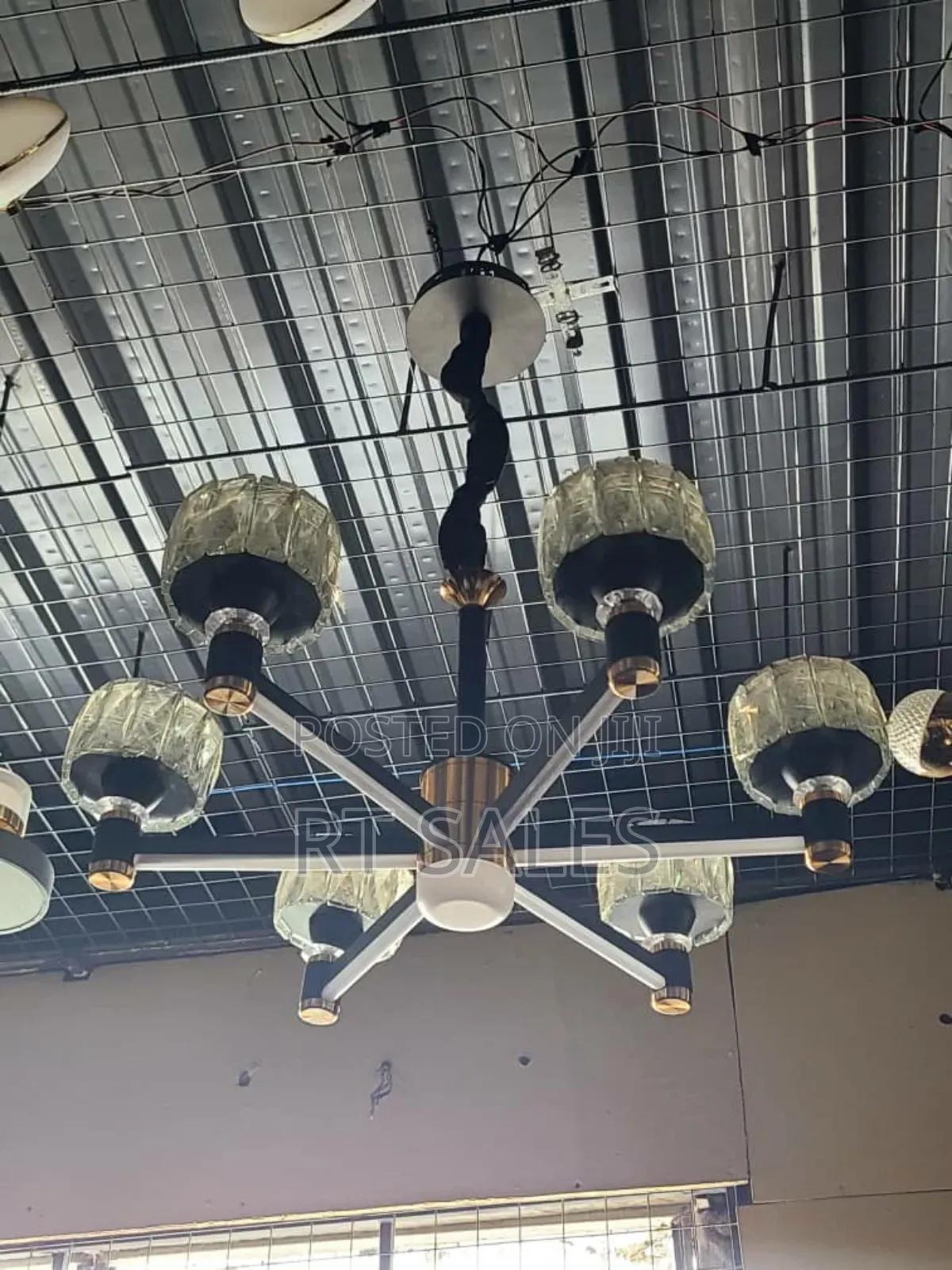 6 Head Chandelier Light
