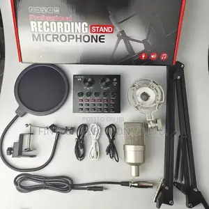 Professional Recording Stand Microphone Sound Card