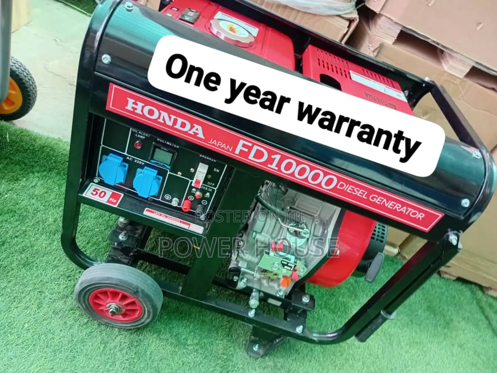 Uninterrupted Power 10kva 13000watts Diesel Silent Generator