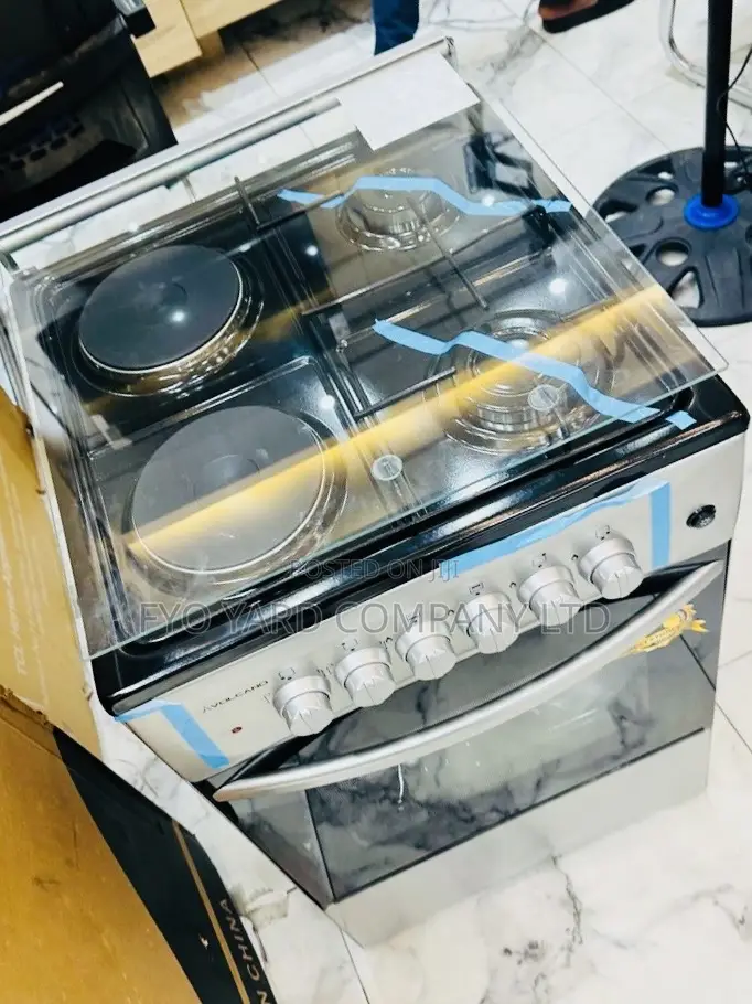 Cook Multiple Meals on Volcano 50*50 (2electric 2gas) Cooker