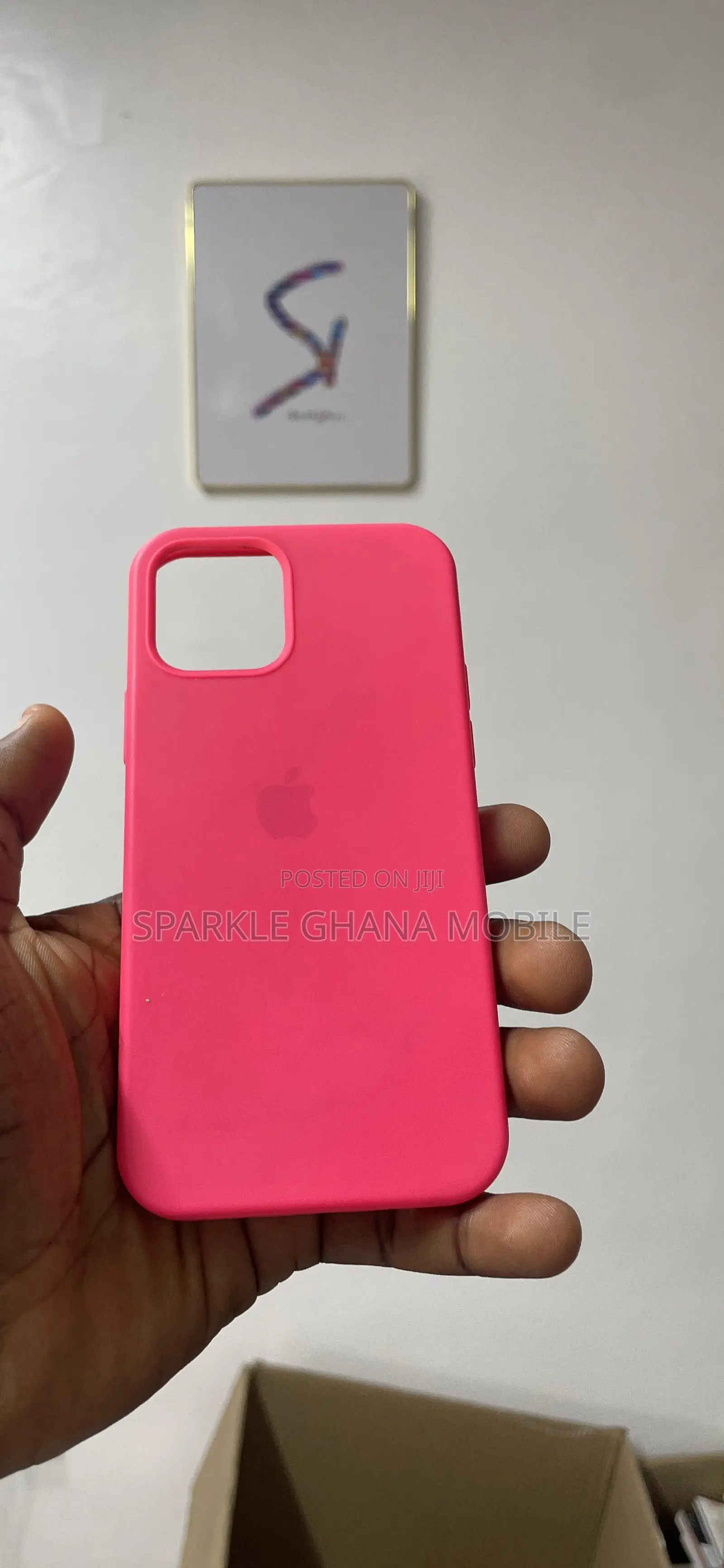 iPhone 12 Pink Silicone Case
