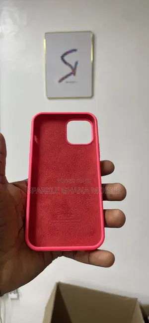 iPhone 12 Pink Silicone Case