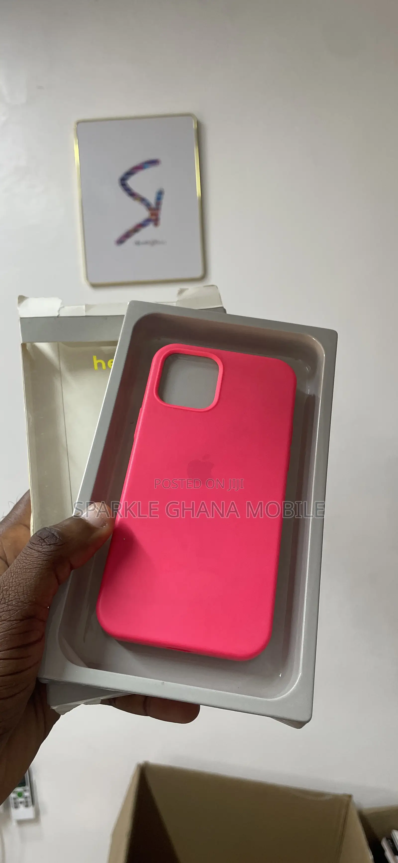 iPhone 12 Pink Silicone Case