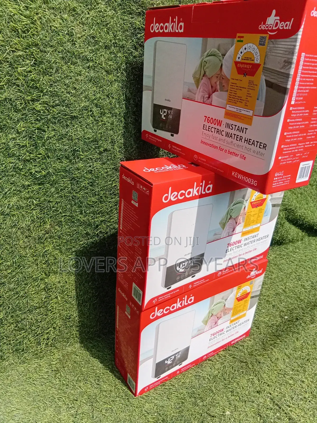 Mind Blowing Electric Instant Water Heater Decakila 7600w