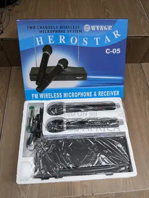 Herostar Two Channel Wireless Microphone