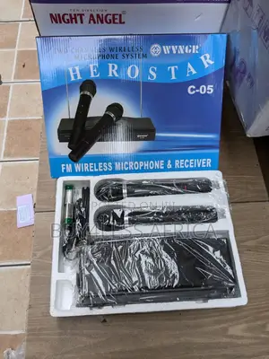 Herostar Two Channel Wireless Microphone