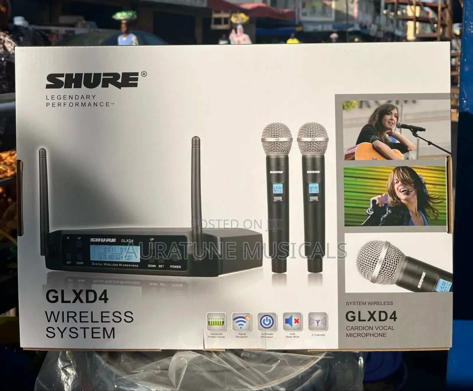 GLX D4 Hand and Lapel Microphone