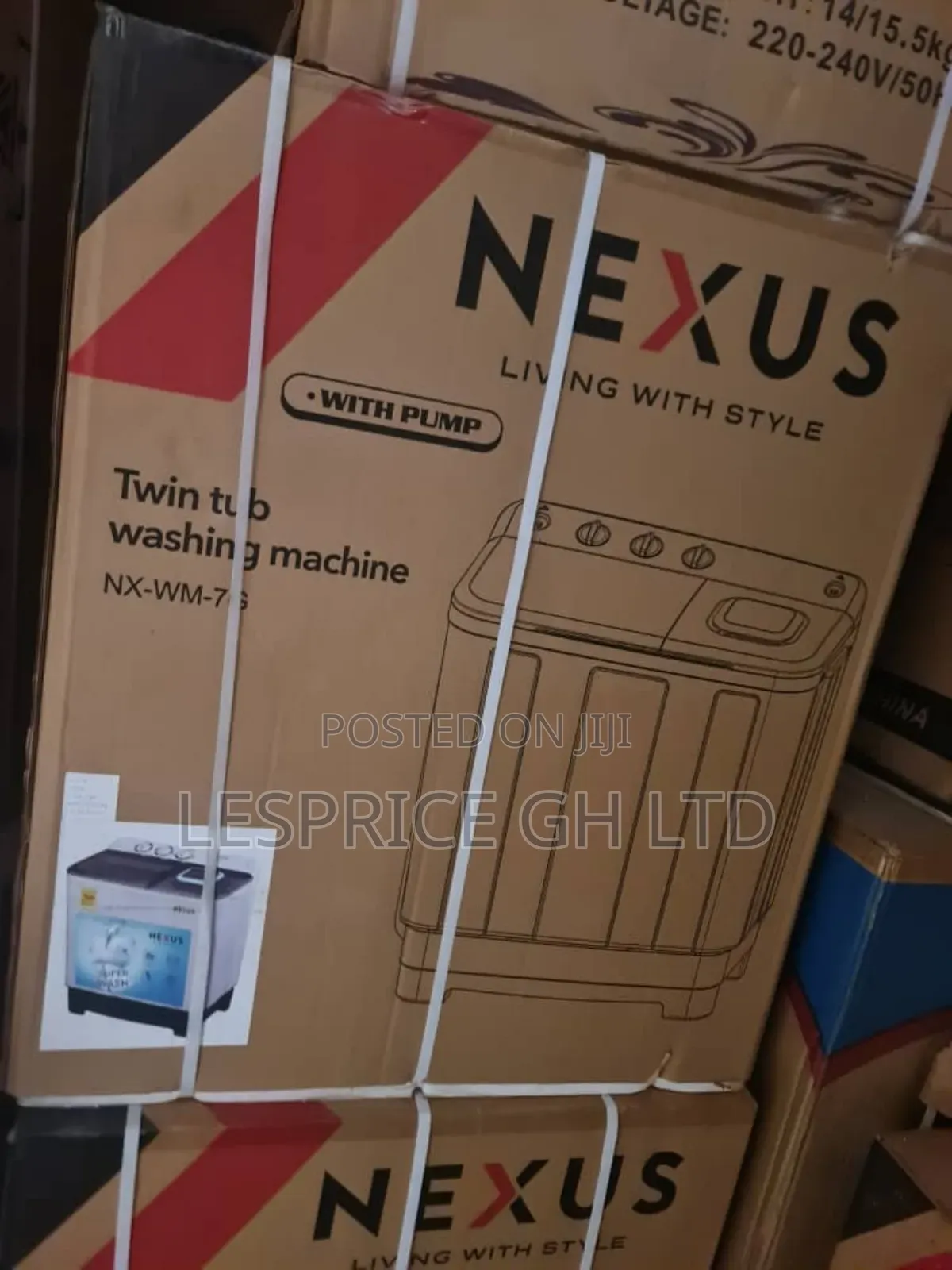 Super Clean Wash- Nexus 7kg Washer!