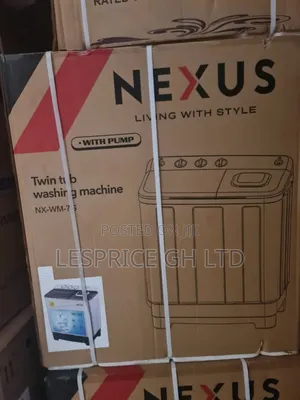 Save Energy: Nexus 7kg Washing Machine