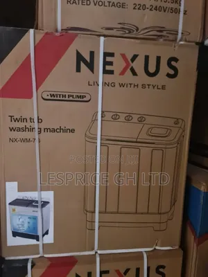 Wash Smarter With Nexus 7kg Machine!