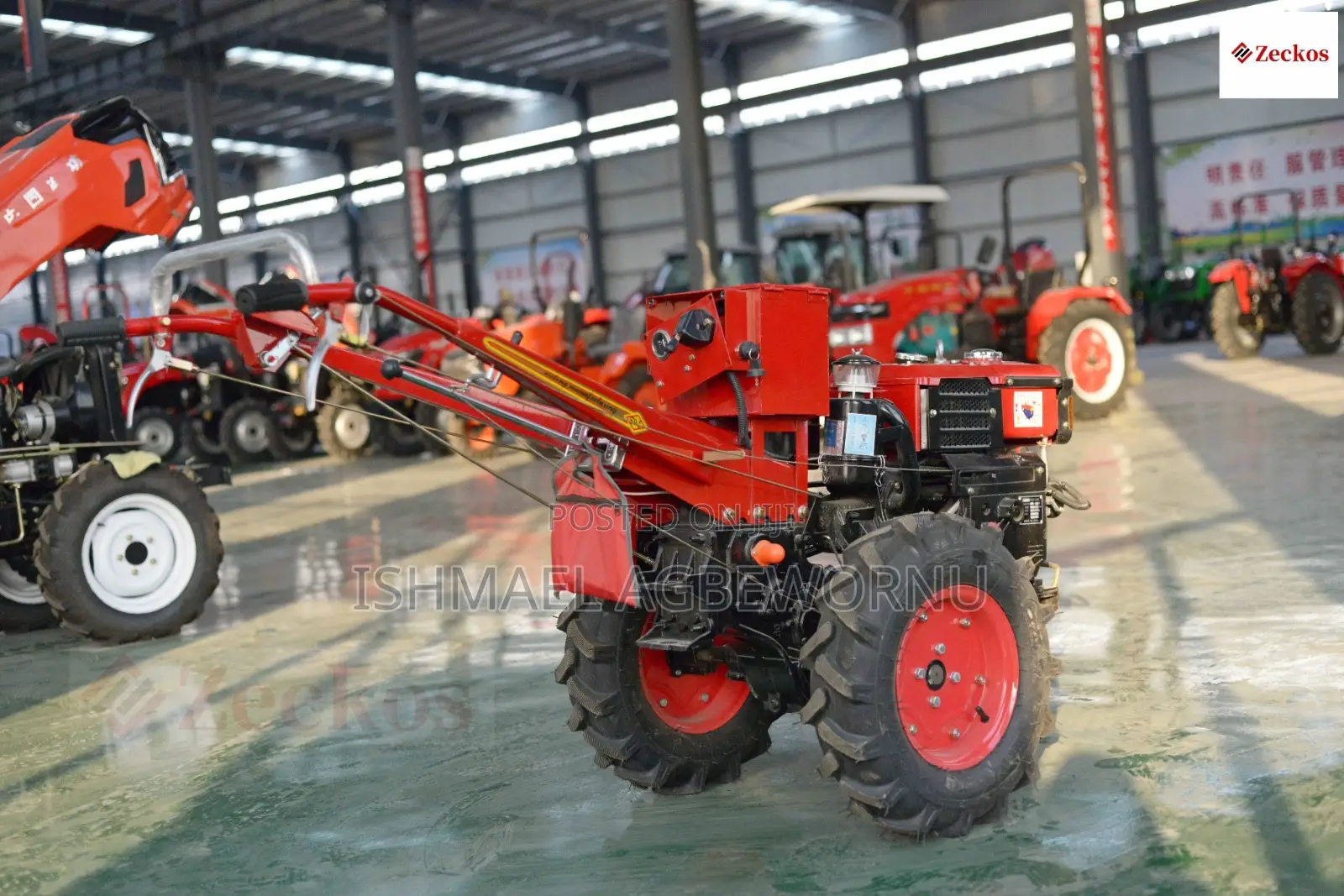12hp Walking Tractor With Tiller
