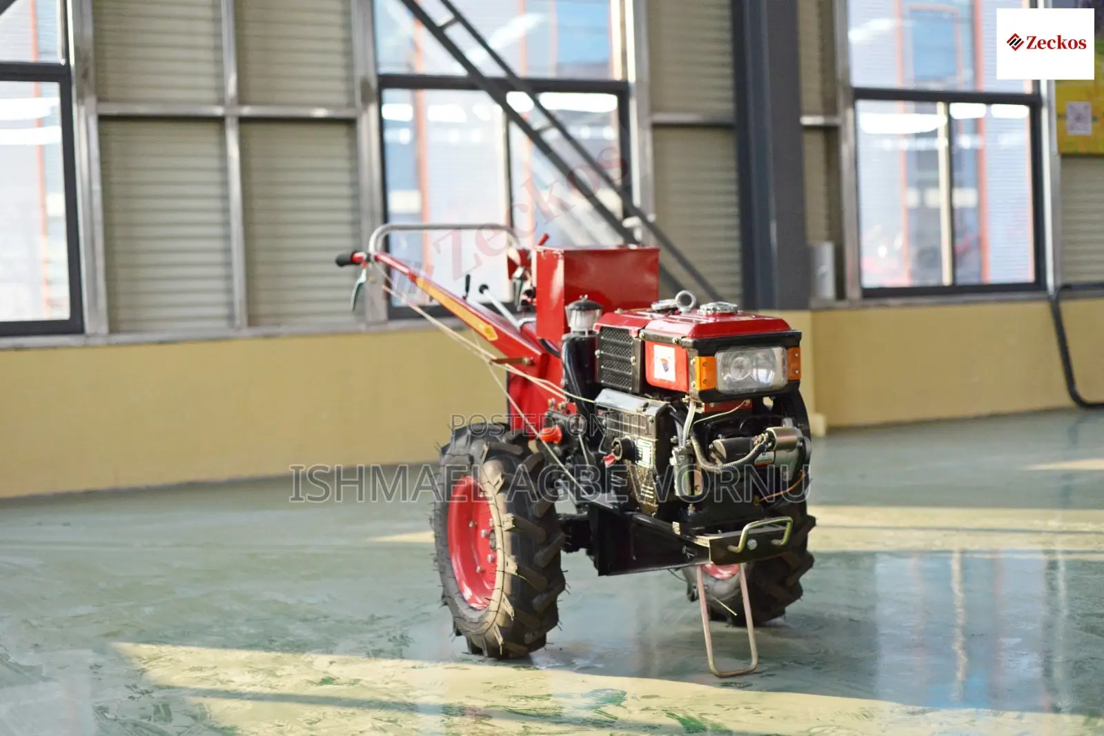 12hp Walking Tractor With Tiller