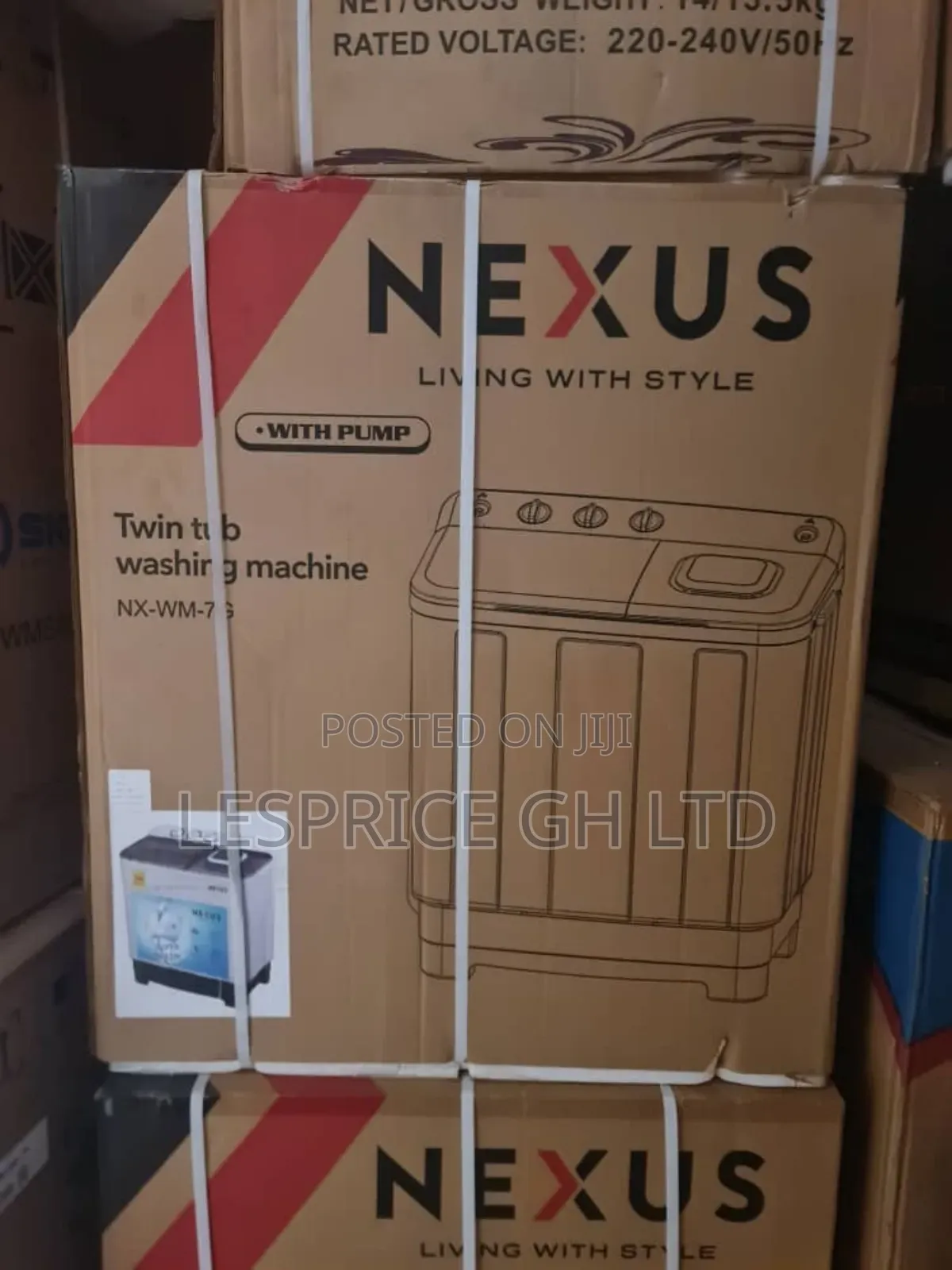 Laundry Made Easy With Nexus 7kg Semi Auto Washer