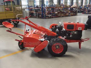 15 Walking Tractor With Tiller and Plough