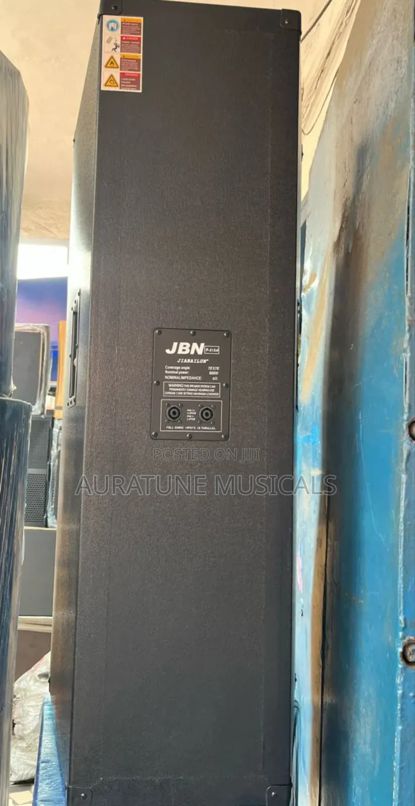 One Pair of JBN Full Range Speakers