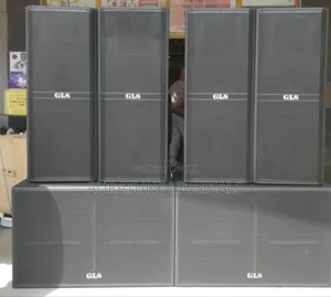 GLS Speaker Set With Amplifier Rack