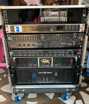 GLS Speaker Set With Amplifier Rack