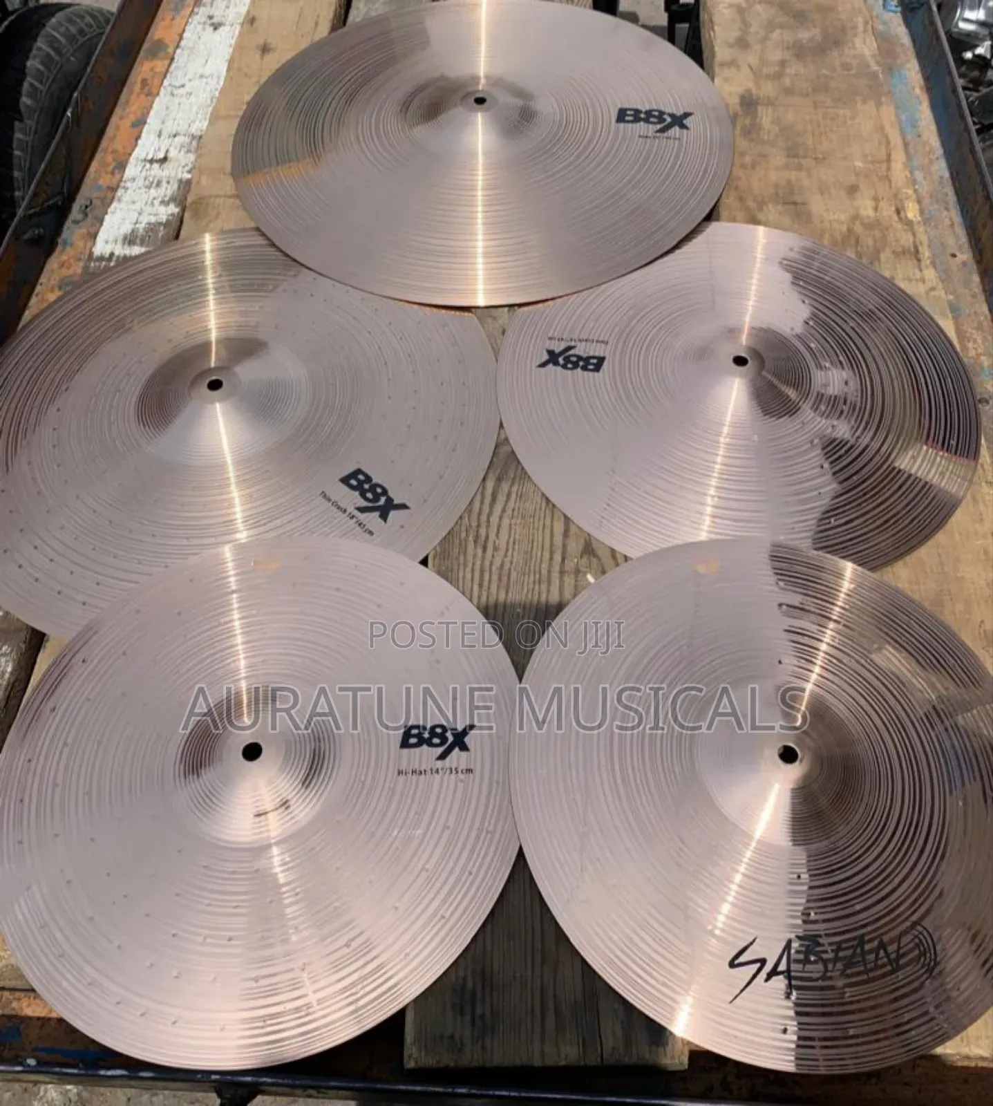 Sabian Bx8 4set Cymbal Set