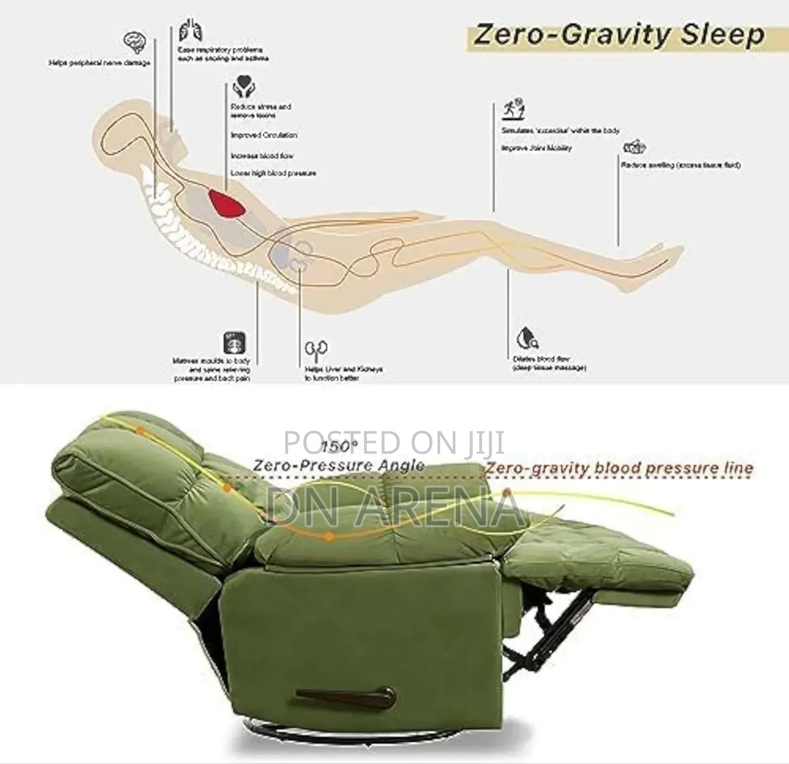 Oversized Rocker Recliner Chair Manual Rocker Recliner