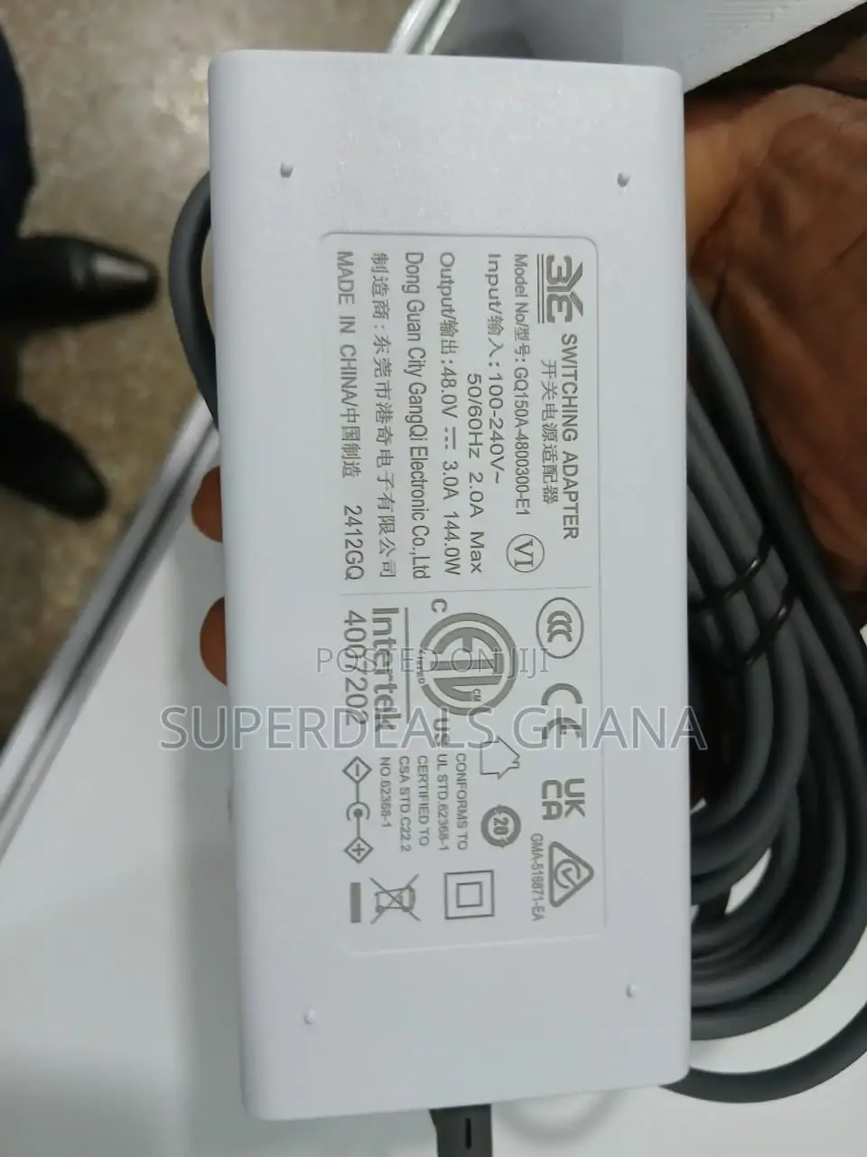 Starlink Gen 3 & Mini Power Supply With Power Cord