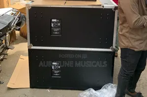 Jac Full Set of Line Array Speakers and Bass Speakers Setup