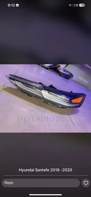 Hyundai Santafe 2018,2019,2020 Headlight