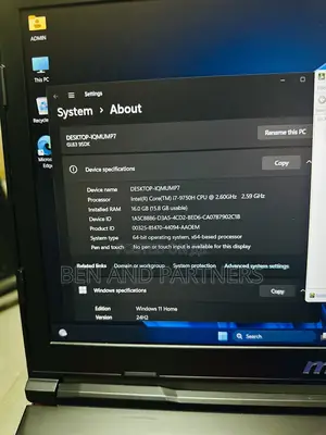 Laptop MSI GL63 8RC 16GB Intel Core i7 HDD+SSD 128GB