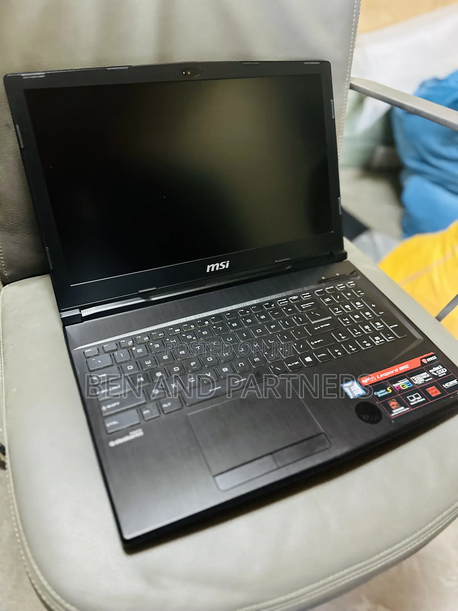 Laptop MSI GP63 Leopard 8RE 16GB Intel Core i7 HDD+SSD 128GB