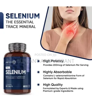 Selenium 200mcg 365tabl Hair,Skin,Nails,Immune Thyroid Sup